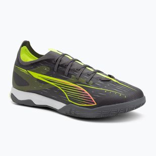Fußballschuhe Herren PUMA Ultra 5 Match It matte aged silver/yellow alert/puma aged silver
