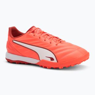 Fußballschuhe Herren PUMA King Pro TT glowing red/ puma white/ red fire