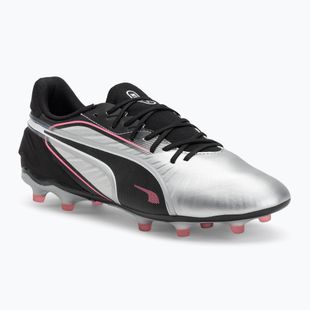 Fußballschuhe Herren PUMA King Match FG/AG puma silver/puma black/sun struck/puma white