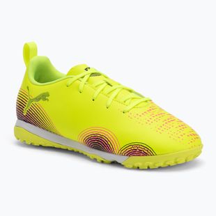 Fußballschuhe Kinder PUMA Future 8 Play TT + Mid yellow alert/ puma black/ sun struck