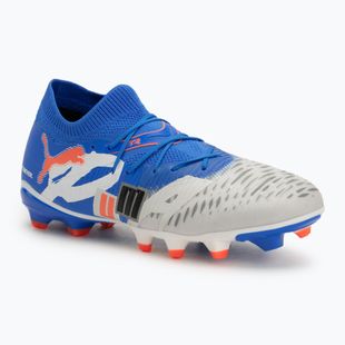 Fußballschuhe Herren PUMA Future 8 Match Forever FG/AG white/ultra blue/feather gray/puma black/glowing red