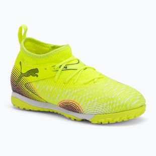 Fußballschuhe Kinder PUMA Future 8 Match TT + Mid yellow alert/ puma black/ sun struck