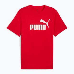 Shirt Herren PUMA ESS No. 1 Logo Tee for all time red