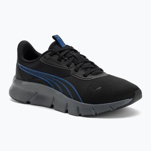 PUMA Flexfocus Lite Modern Woven Laufschuhe puma schwarz/vivid blau