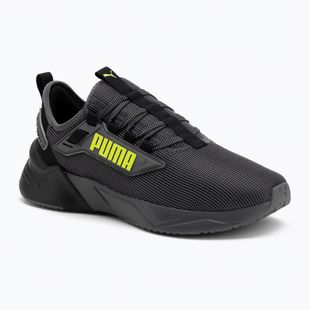 PUMA Retaliate 3 Unwavered Laufschuhe puma schwarz/cool dunkelgrau/gelb alert