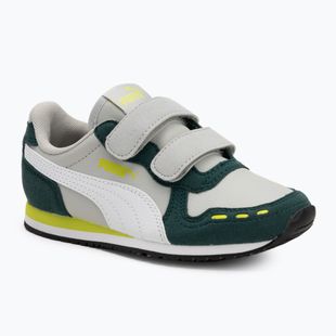 Kinderschuhe PUMA Cabana Racer SL 20 V PS coollightgray/pumawhite/darkmyrtle/limesmash