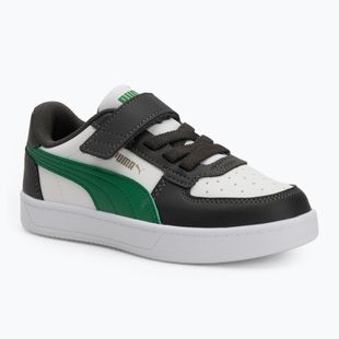 Kinderschuhe PUMA Caven 2.0 shadow gray/archive green/puma white