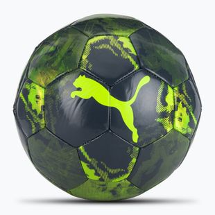 PUMA Cup Football Graphic gelb alert/green glare/galactic grey Größe 5