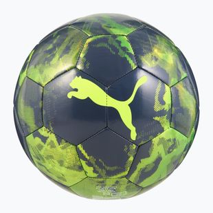 PUMA Cup Football Graphic gelb alert/green glare/galactic grey Größe 5