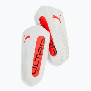 Schienbeinschoner PUMA Ultra Light Strap puma white/glowing red