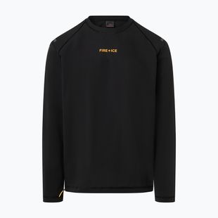 Thermoaktive Herren-Sweatshirt BOGNER FIRE+ICE Alejo 1/4 Zip black