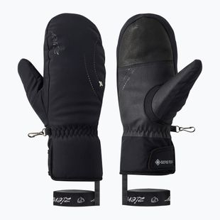 Damen-Skihandschuhe ZIENER Kjely-Z GTX Gore Plus Warm Mitten black