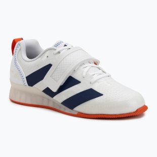Gewichtheber-Schuhe adidas Adipower Weightlifting III Footwear white/dark blue/royal blue