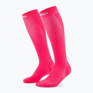 CEP Damen Kompressionssocken Run Tall 5.0 rosa