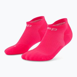 CEP Damen Kompressionssocken Run No Show 5.0 rosa