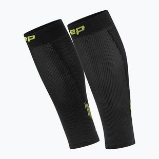 CEP Calf 5.0 Herren-Kompressionsbandagen schwarz/lime