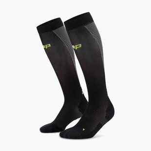 Damensocken CEP Ultralight Tall 4.0 black/grey