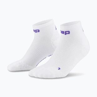Männer Kompressionsstrümpfe CEP Ultralight Low Cut 4.0 white