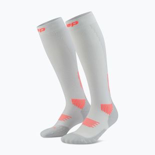 Damen Kompressionsstrümpfe CEP Run Tall 5.0 grey