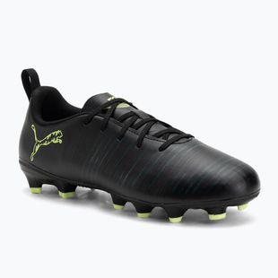 Fußballschuhe Kinder PUMA Future 8 Play FG/AG Jr puma black/fizzy light/green terrain