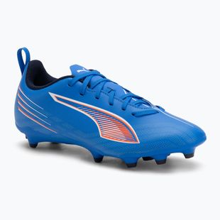 PUMA Ultra 6 Play FG/AG Jr Kinder-Fußballschuhe ultra blau/puma weiß/glühend rot