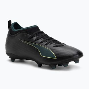 PUMA Ultra 6 Match FG/AG Jr Kinderfußballschuhe puma schwarz/fizzy light/green terrain