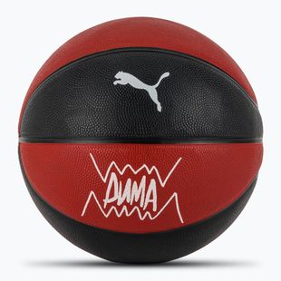 PUMA teamJAWS Basketball puma rot/puma schwarz Größe 6