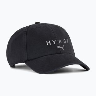 PUMA x HYROX BB schwarze Baseballkappe