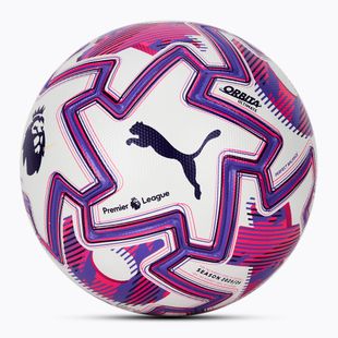 PUMA Orbita Ultimate PL Brilliance Fußball puma weiß/multicolor Größe 5