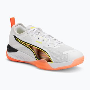 Handballschuhe PUMA Eliminate Nitro 4 Game On Puma White/Glowing Red/Ultra Blue