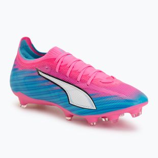 Fußballschuhe PUMA Ultra 6 Match FG/AG poison pink/puma white/sun stream/bright aqua/puma black