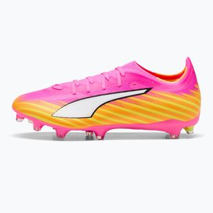 Fußballschuhe PUMA Ultra 6 Match FG/AG poison pink/puma white/sun stream/bright aqua/puma black