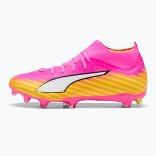 Fußballschuhe PUMA Ultra 6 Match + FG/AG poison pink/puma white/sun stream/bright aqua/puma black