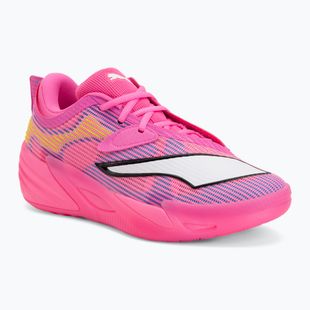 Basketballschuhe PUMA All-Pro NITRO 2 Showtime poison pink/bright aqua/lime squeeze