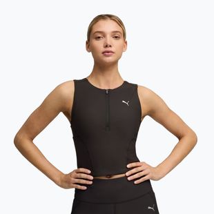 Damentop fürs Laufen PUMA Run Lightstride Crop Top puma black