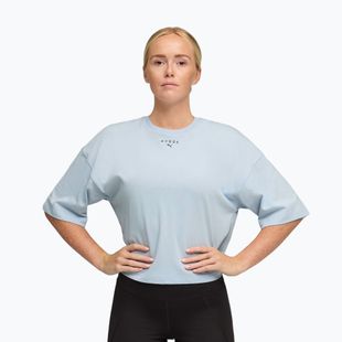 Trainingsshirt Damen PUMA Hyrox Cropped Lifestyle Tee gray