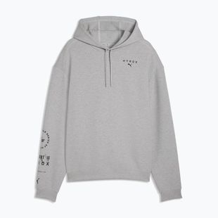 Herren Trainingspullover PUMA x HYROX Cloudspun Hoodie grau