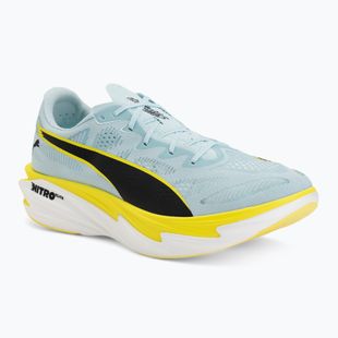Herren-Laufschuhe Puma Deviate Nitro Elite 4 Fresh Water/Lemon Crush/Puma Black