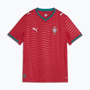 Kinder-Fußballtrikot PUMA FPF Home Jersey Replica Club Jr red/green