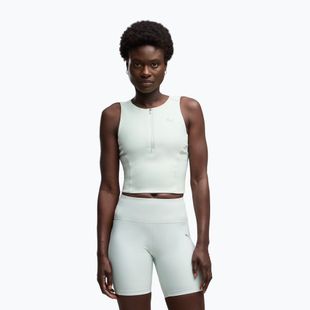Damentop fürs Laufen PUMA Run Lightstride Crop Top creme de mint