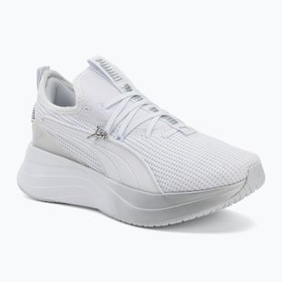 Damen-Schuhe PUMA Softride Sabrina Polished Chrome puma white/silver mist/puma silver