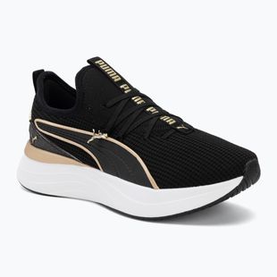Damen-Schuhe PUMA Softride Sabrina Polished Chrome puma black/puma white/puma gold