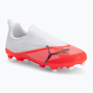 Kinder-Fußballschuhe PUMA Ultra 7 Match LL FG/AG Jr ultra red/puma black/puma white
