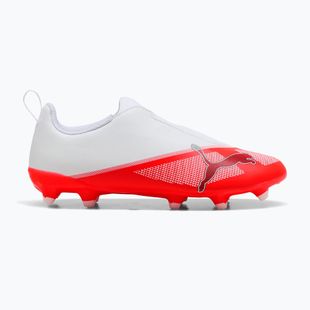 Kinder-Fußballschuhe Puma Ultra 7 Play LL FG/AG Jr Ultra Red/Puma Black/Puma White