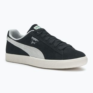 Schuhe PUMA Clyde Hairy Suede puma black/frosted ivory