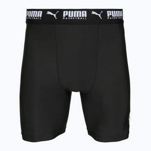 Herren-Basketball-Shorts PUMA Hoops Team Baselayer puma schwarz