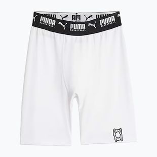 Herren-Basketball-Shorts PUMA Hoops Team Baselayer puma weiß