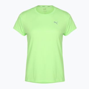 Damen-Laufshirt PUMA Run Favorite Heather green/neon