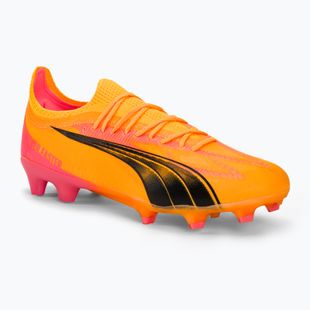 PUMA Ultra Ultimate FG/AG sunset glow/puma schwarz/sun stream Fußballschuhe
