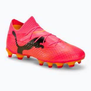 PUMA Future 7 Pro FG/AG sunset glow/puma schwarz/sun stream Fußballschuhe